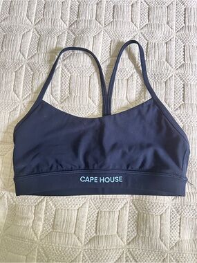 lululemon Flow Y Bra with Cape House logo